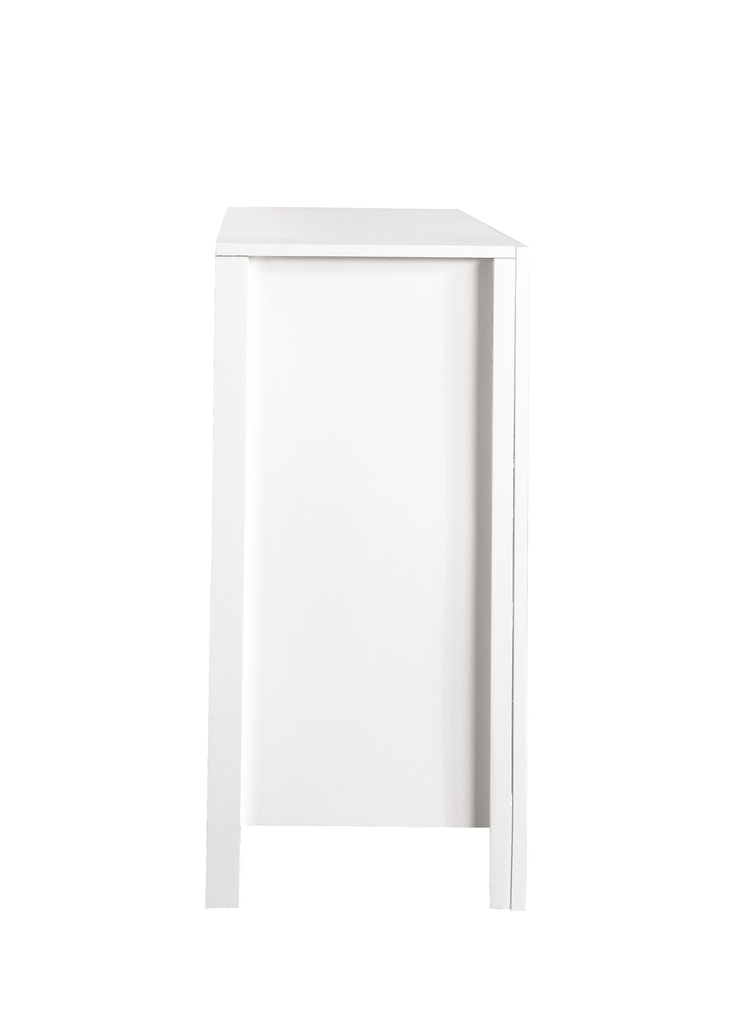 Elegant Transitional Dresser - White