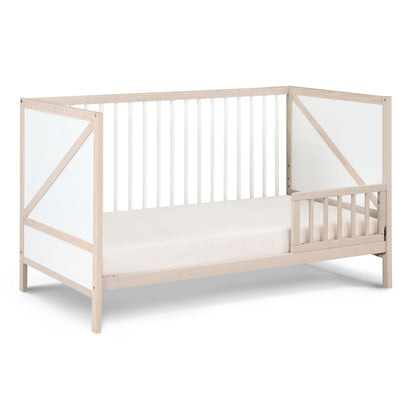 Pixie Zen - 3 In 1 Crib - Washed Natural / White
