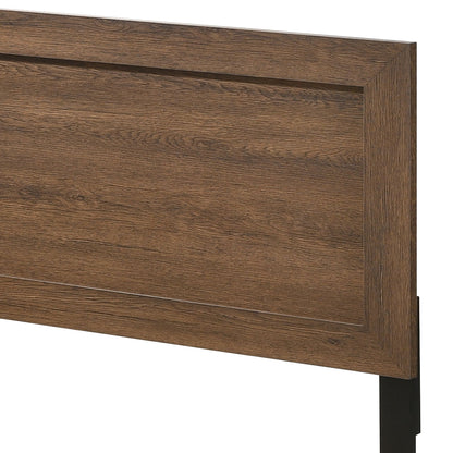 Miquell - Queen Bed - Oak
