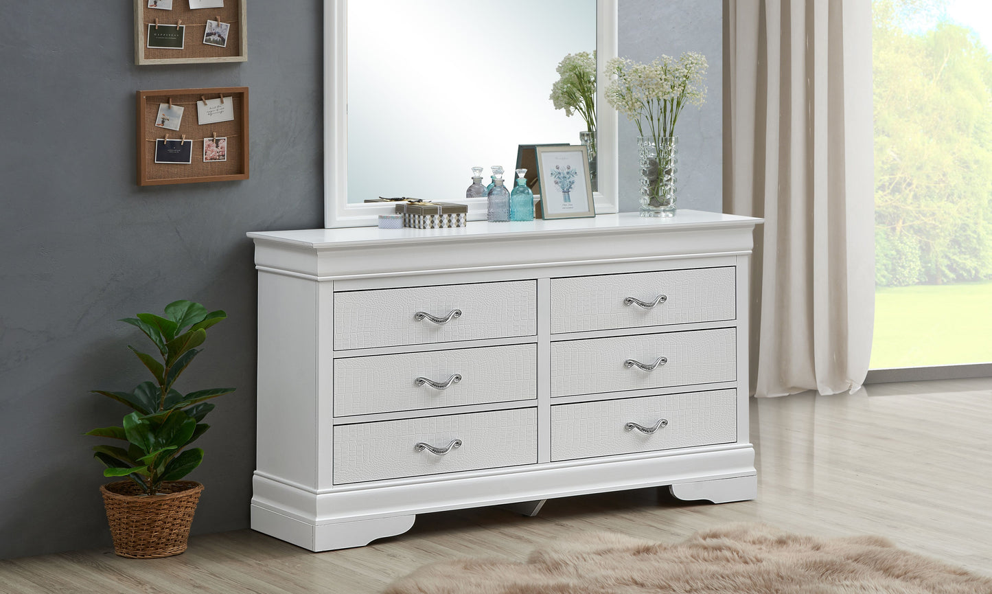 Sophisticated Dresser - Silver Champagne