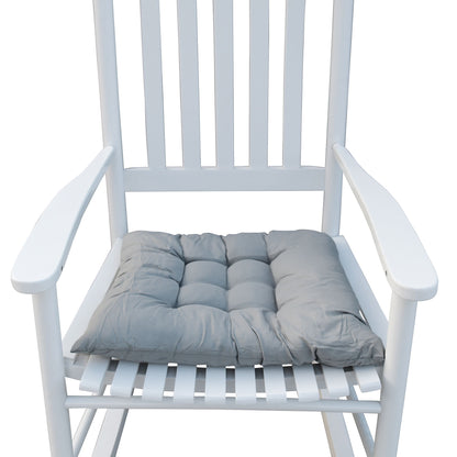 Wooden Porch Rocker Chair, Without Mat - White