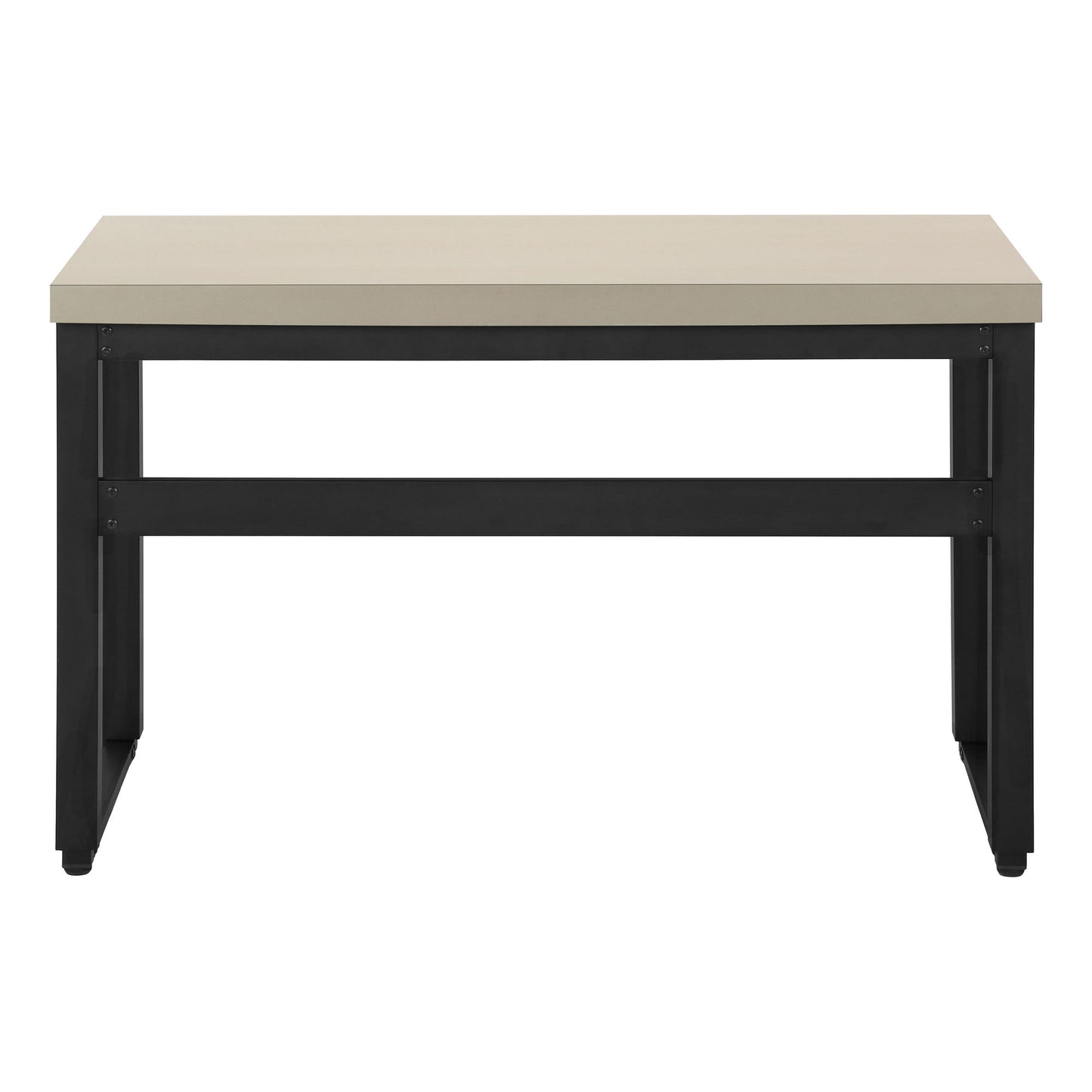 Computer Desk, Home Office, Standing, Adjustable, Laptop, Contemporary & Modern - Taupe