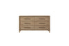 Casual 6 Drawer Dresser - Sand