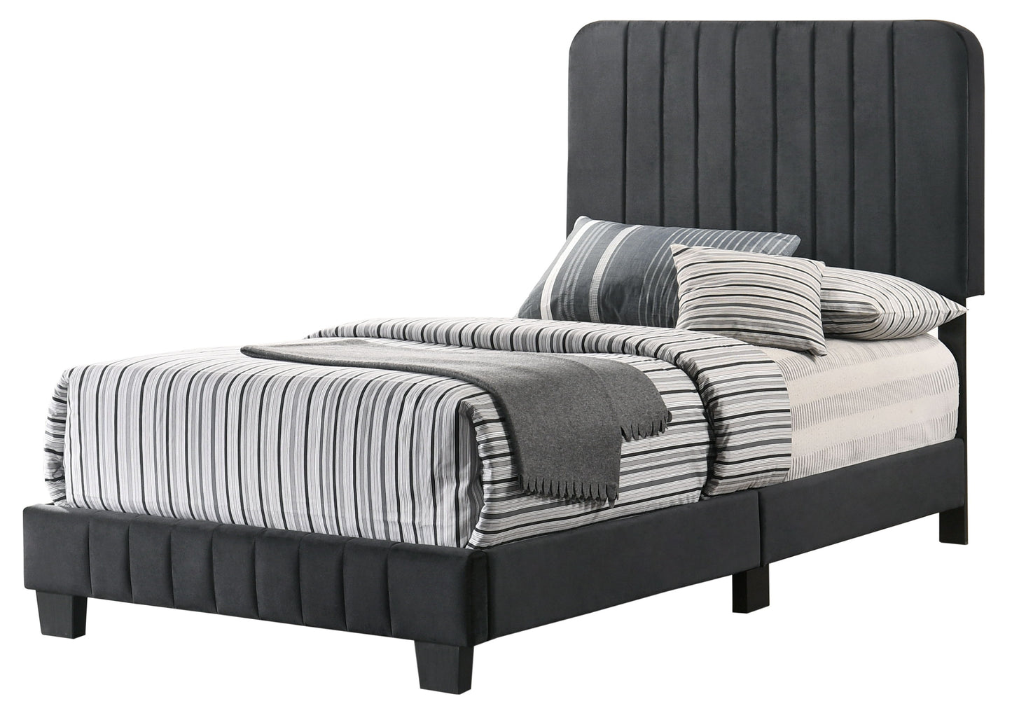 Lodi - Twin Bed - Black