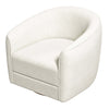 Elise - Mid-Century Modern Swivel Chair - White