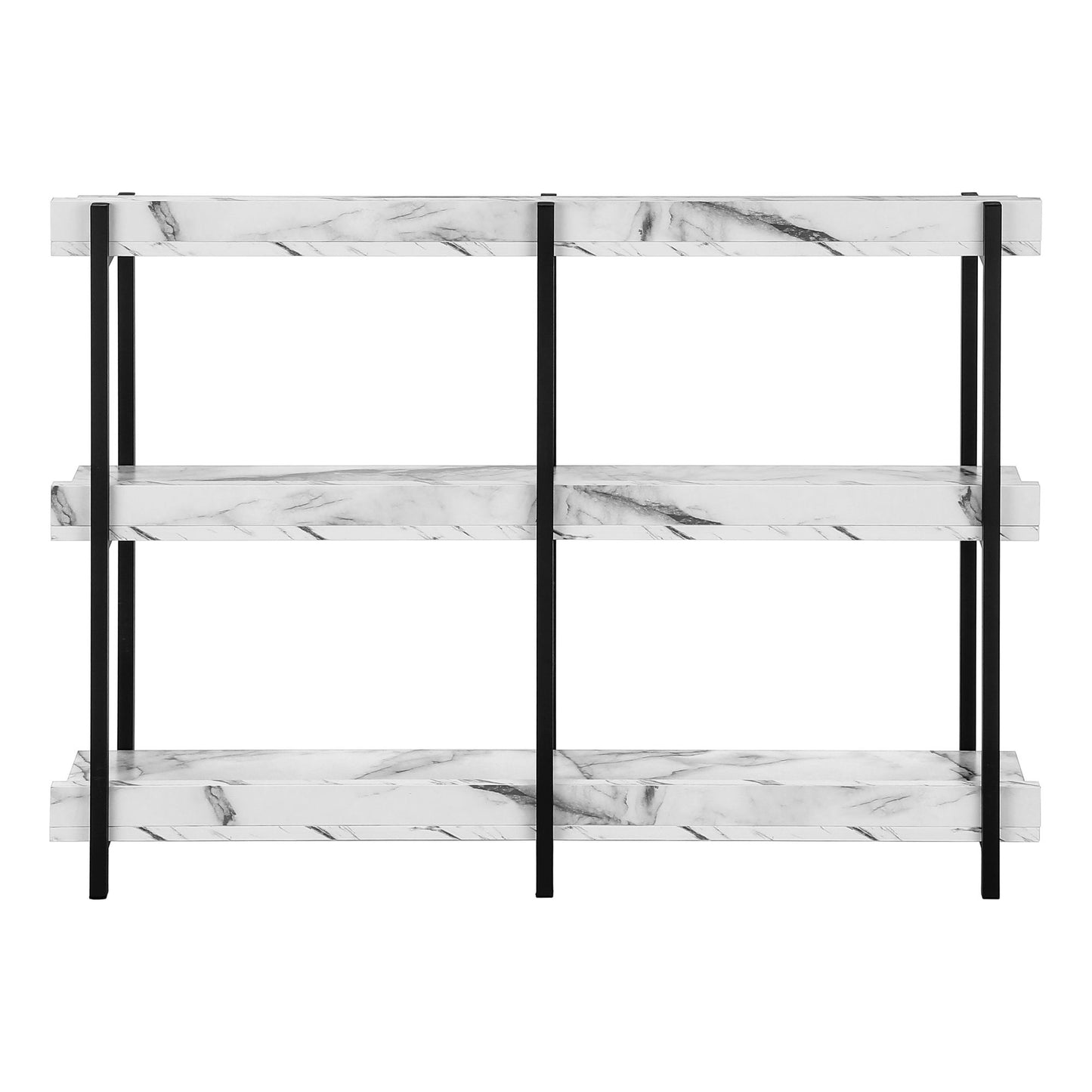 Accent Console Table For Entryway, Contemporary And Modern - White / Gray