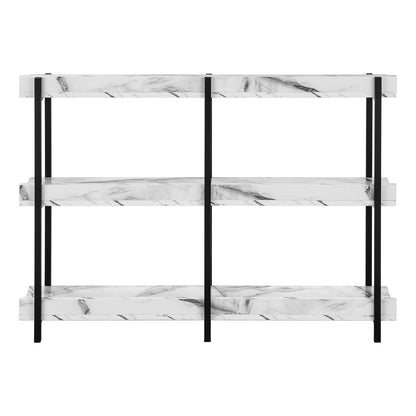 Accent Console Table For Entryway, Contemporary And Modern - White / Gray