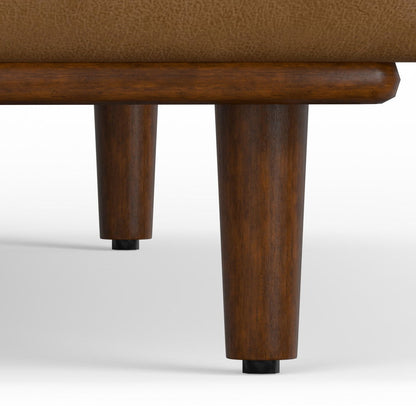 Morrison - Upholstered Sofa And Ottoman Set - Brown