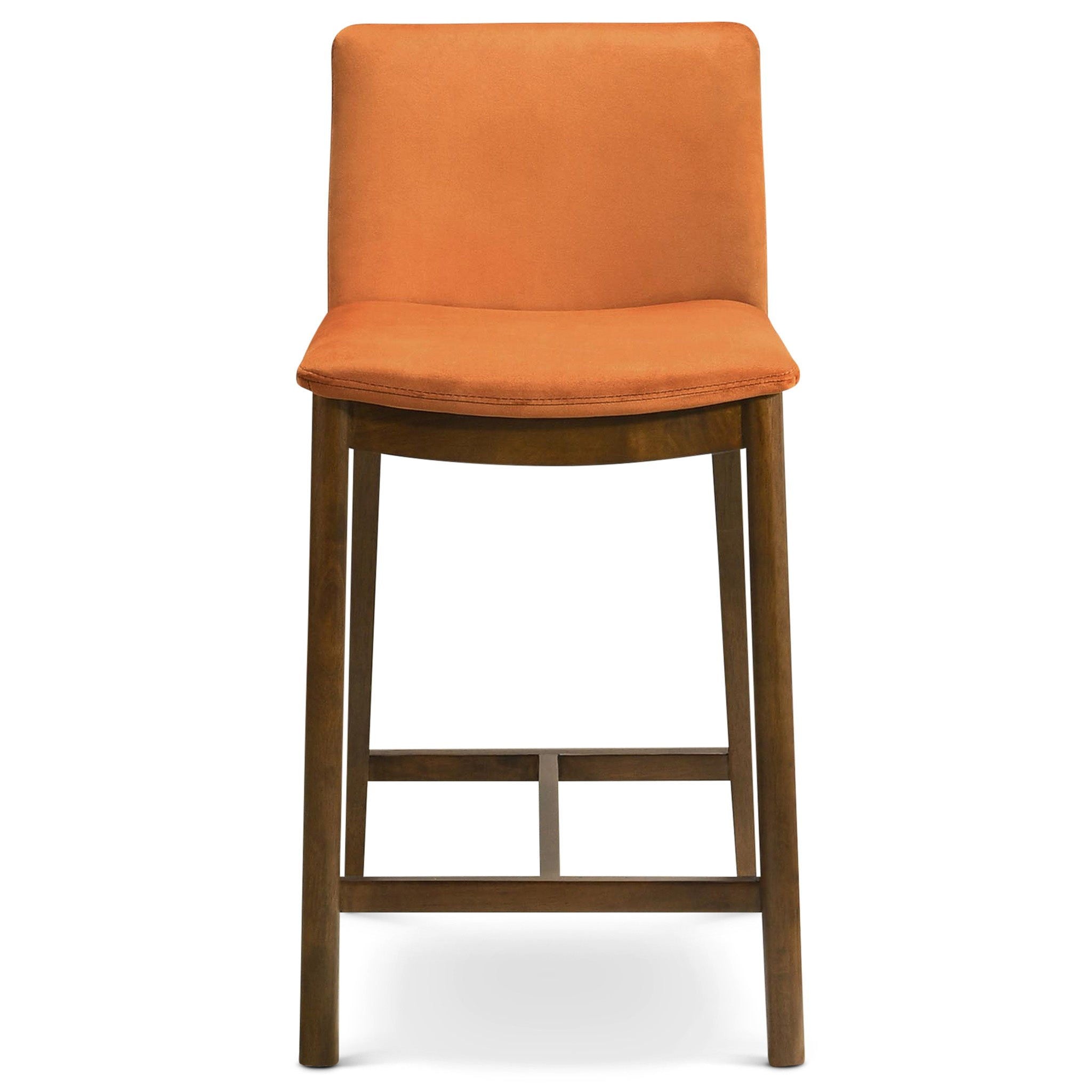 Shannon - Counter Chair - Burnt Orange