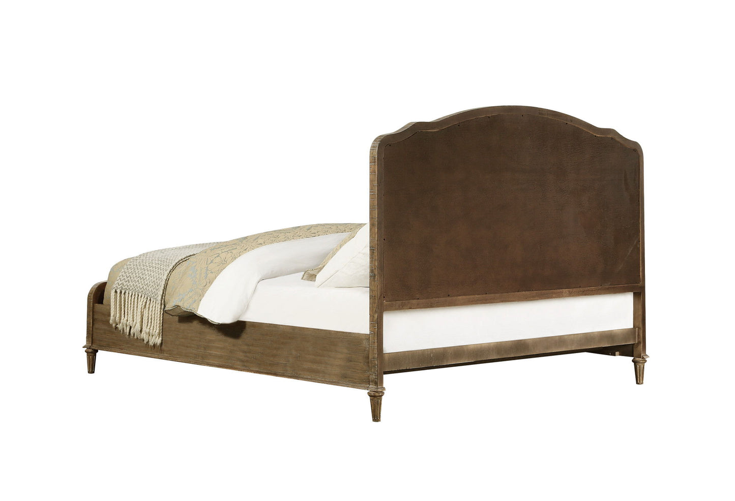 Ludin - King Upholstered Bed - Brown