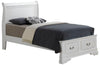 Louis Phillipe - Twin Elegant Storage Bed - White