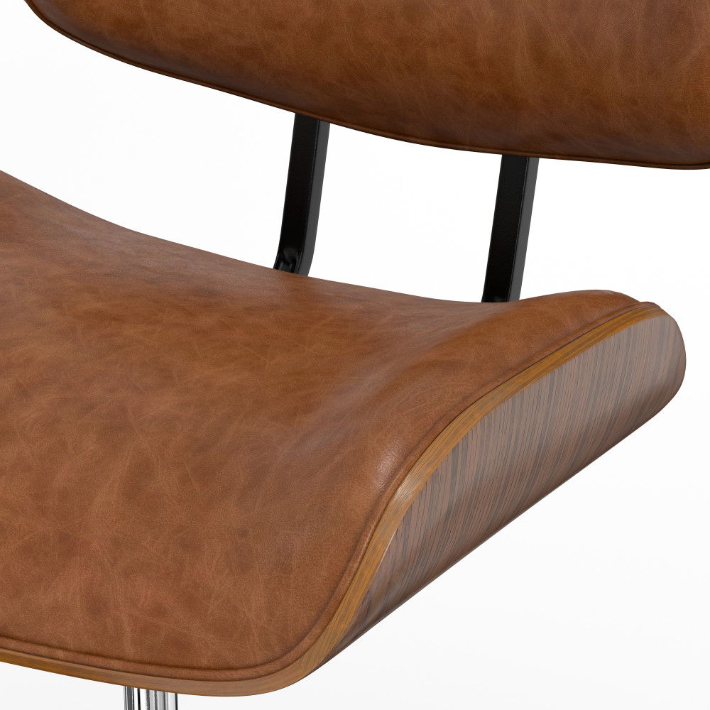 Dax - Bentwood Office Chair - Tan