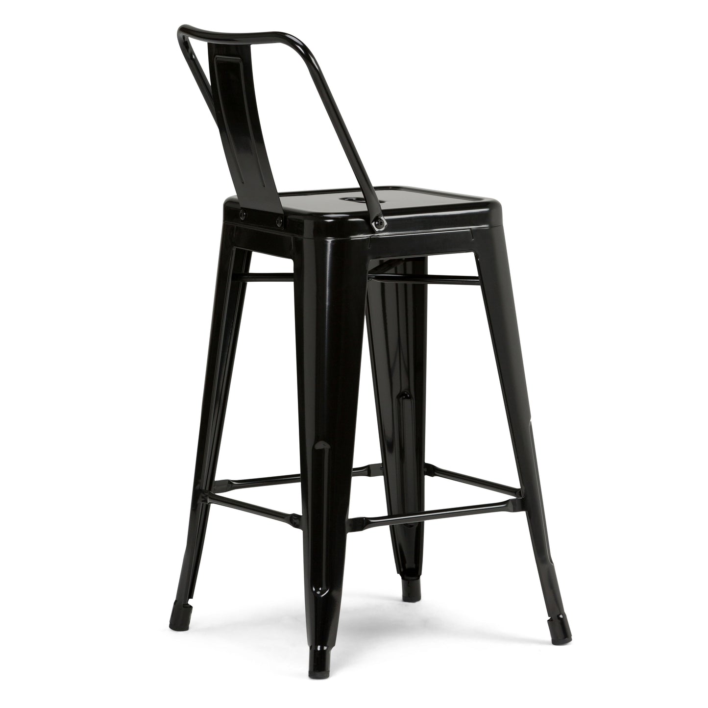 Rayne - Metal Counter Height Stool (Set of 2) - Black