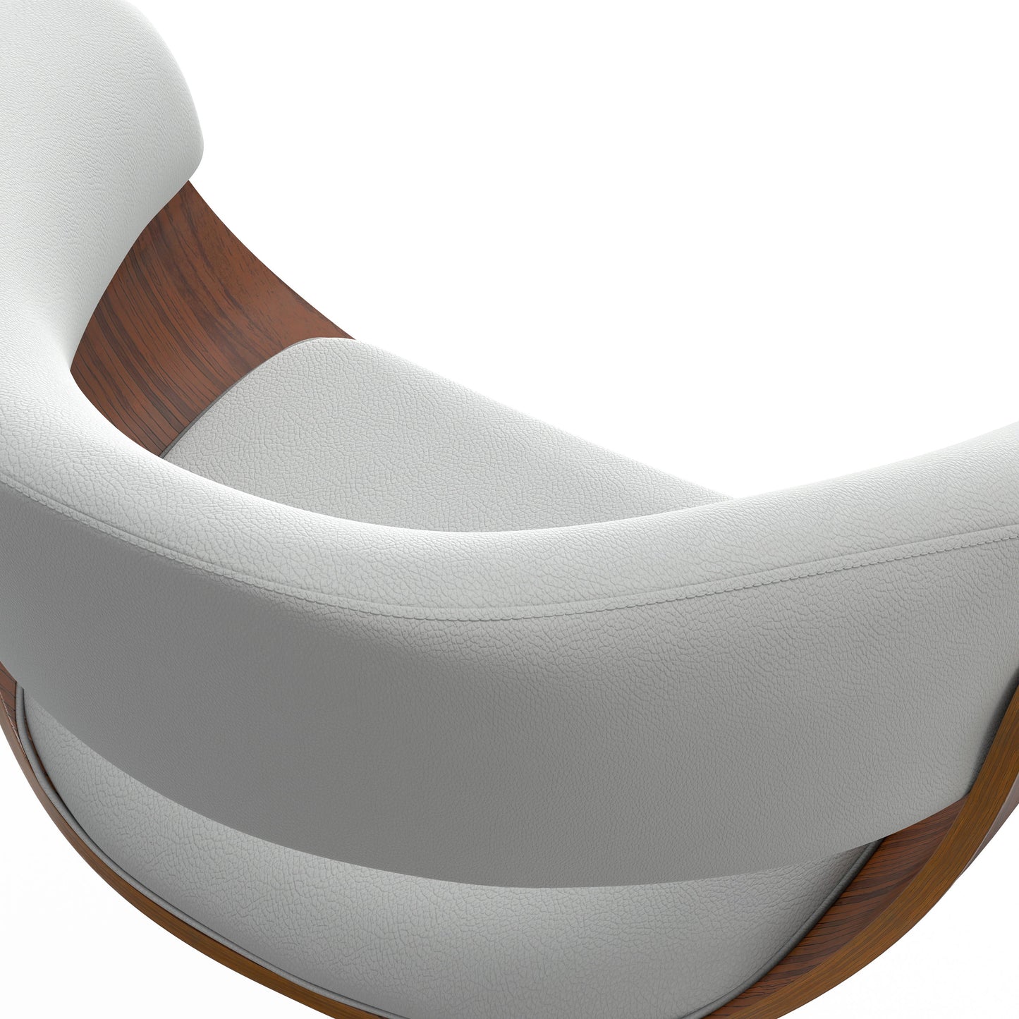 Sheldon - Adjustable Swivel Bar Stool - White