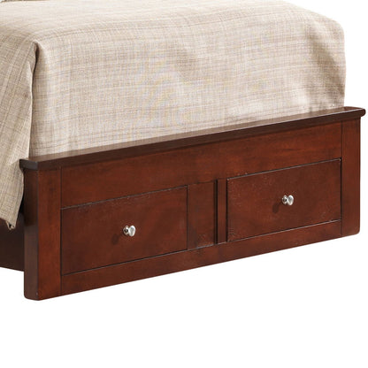 Twin Storage Bed With Versatile Appeal - Cherry