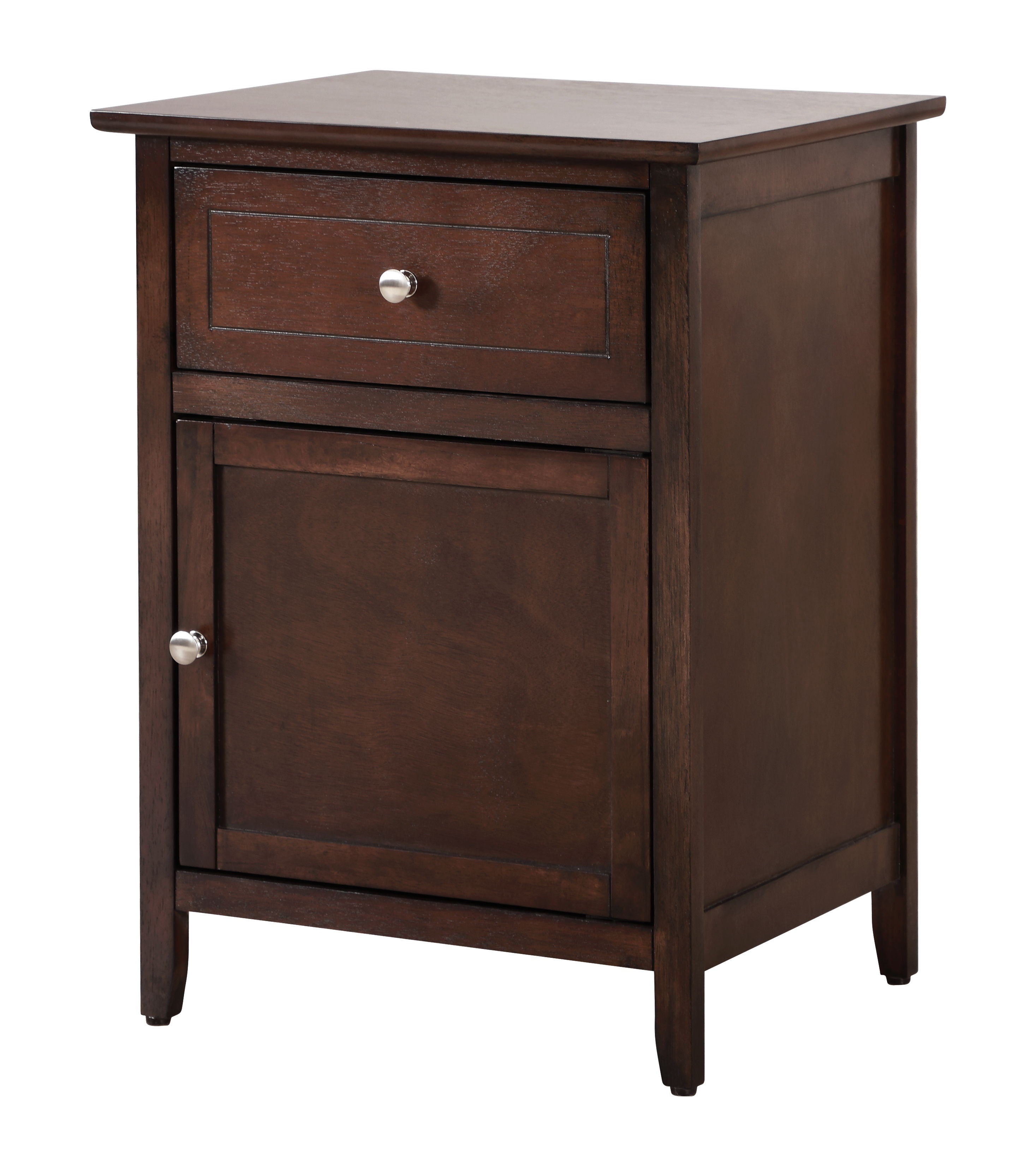 Izzy - Nightstand For Modern Spaces - Cappuccino