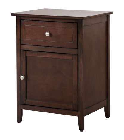 Izzy - Nightstand For Modern Spaces - Cappuccino