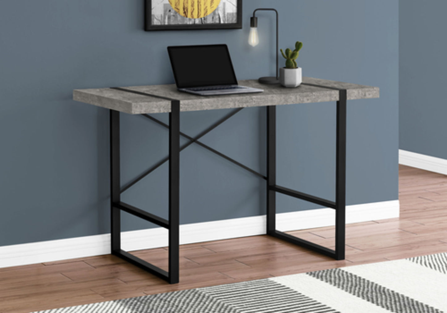 Computer Desk For Home Office, Versatile Placement - Gray