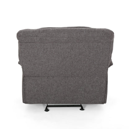 Wide Manual Glider Standard Recliner - Charcoal