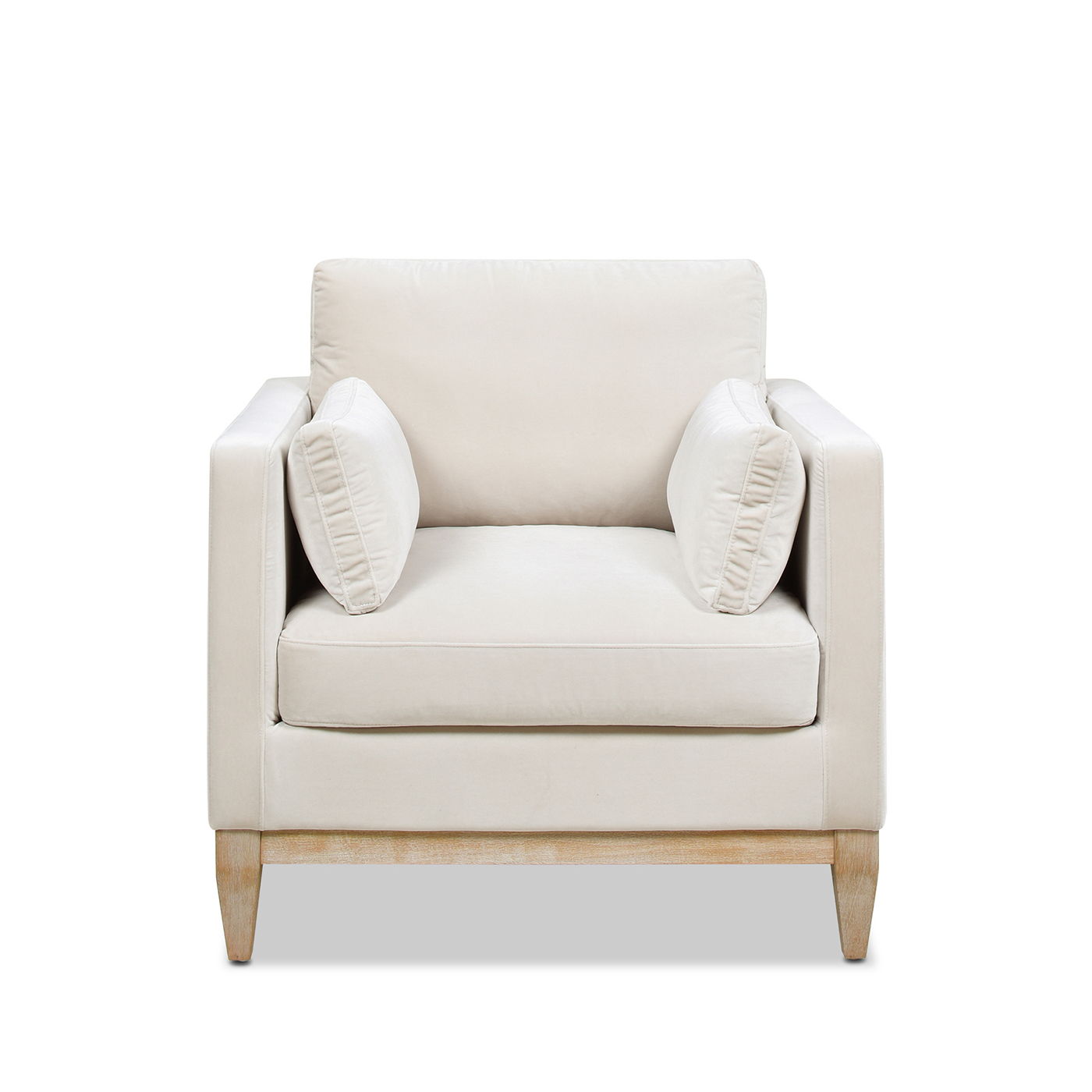 Knox - Modern Farmhouse Arm Chair - French Beige
