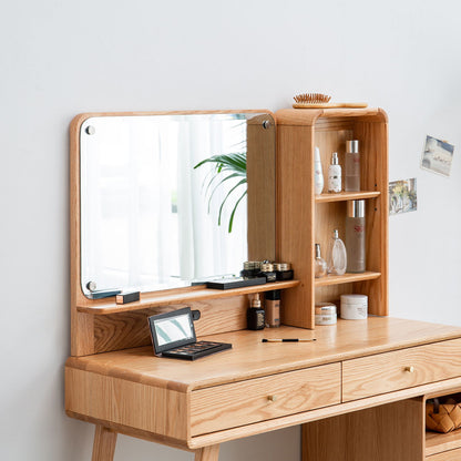 Compact Table Dresser, Accessories Storage Width Drawer - Natural