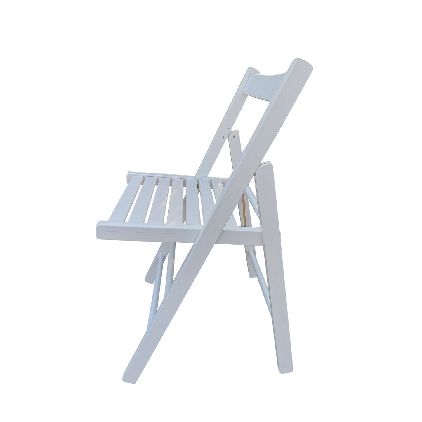 Folding Chair, Foldable Style (Set of 2) - White