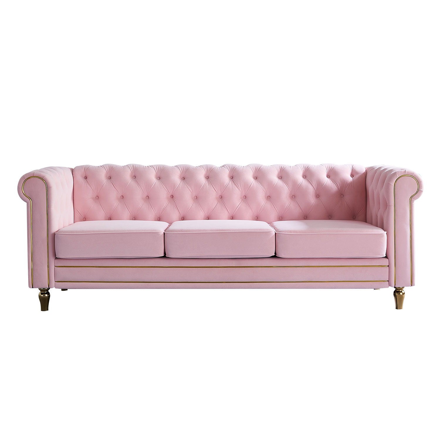 Chesterfield - Velvet Sofa 84.65