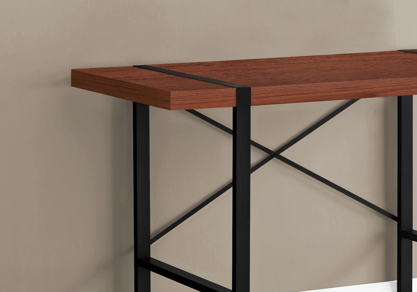 Computer Desk For Home Office, Laptop, Contemporary & Modern - Cherry