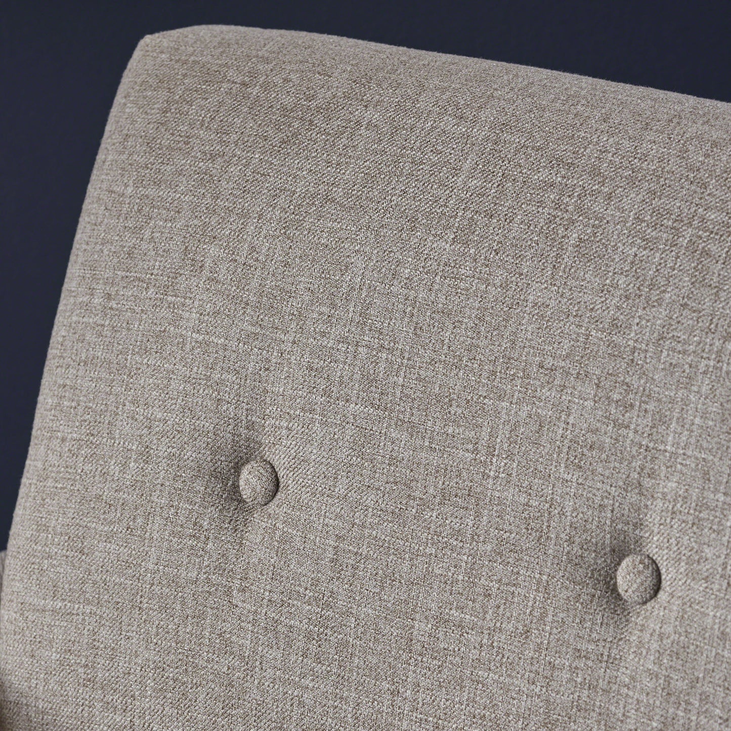 Devotion - Upholstered Club Chair With Birch Wood Legs - Beige