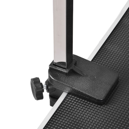 Large Grooming Table For Pet Dog And Cat With Adjustable Arm And Clamps Large Heavy Duty Animal Grooming Table - Black