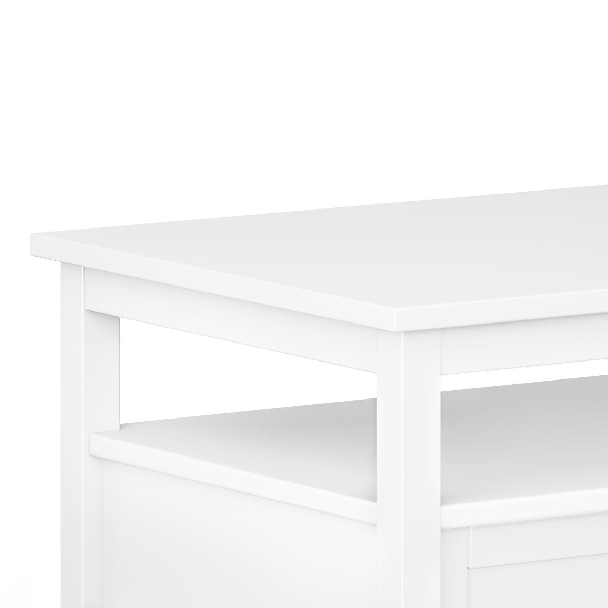 Warm Shaker - Coffee Table - White