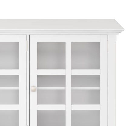 Acadian - Wide Storage Cabinet - White