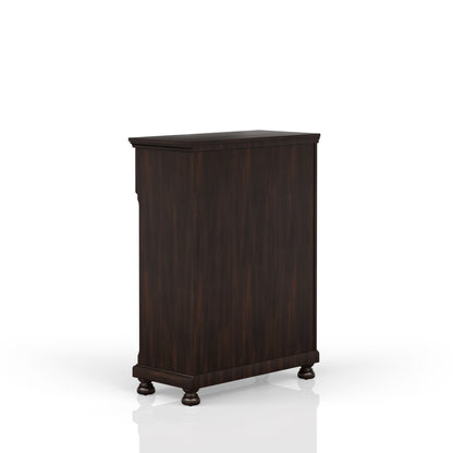 5 Drawer Chest - Dark Cherry