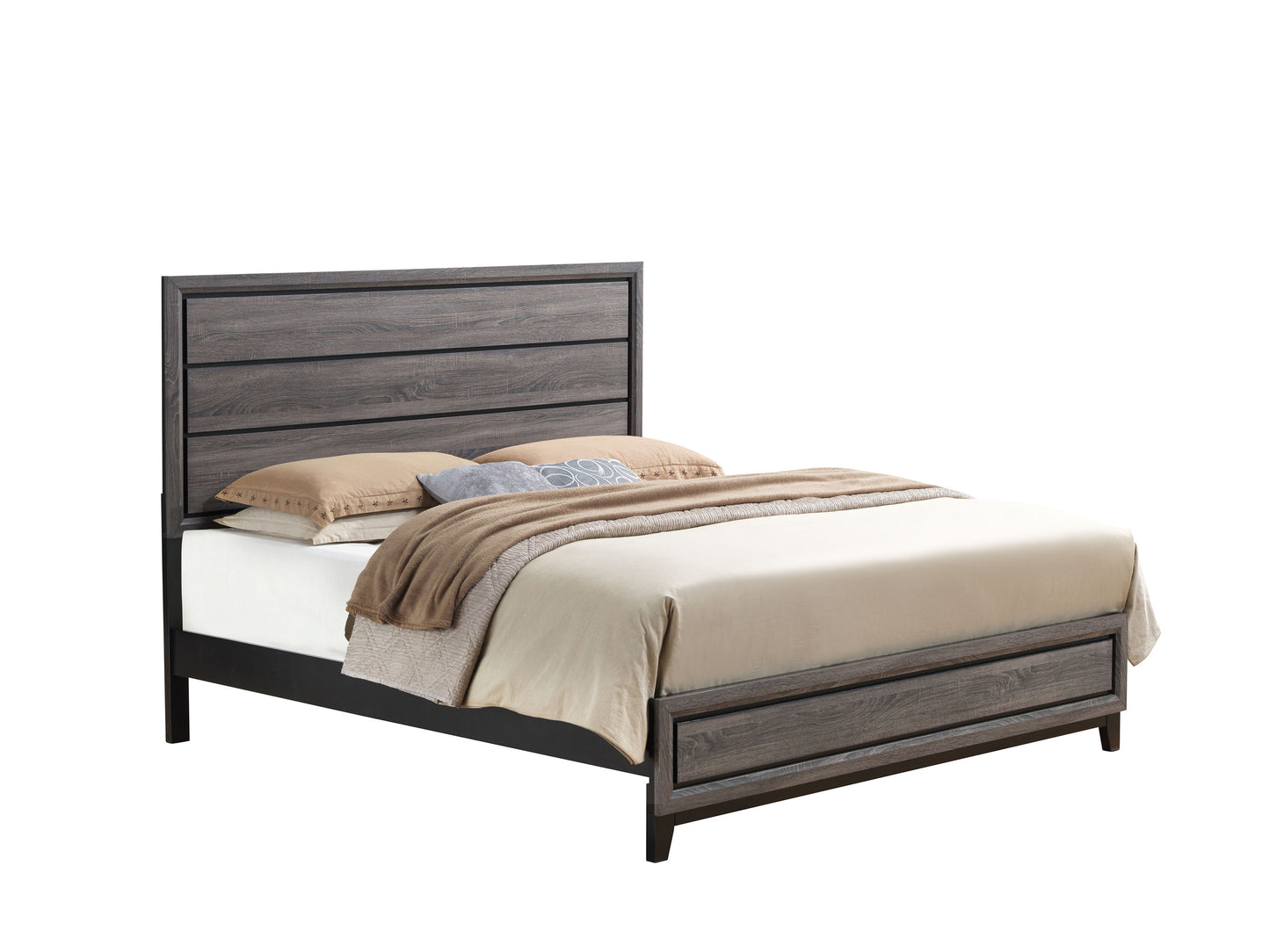 Mirage - Full Bed - Gray