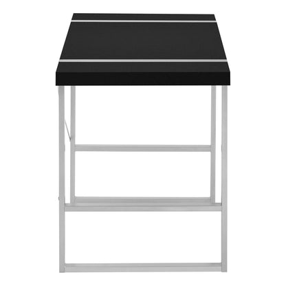 Computer Desk For Home Office, Laptop, Contemporary - Black