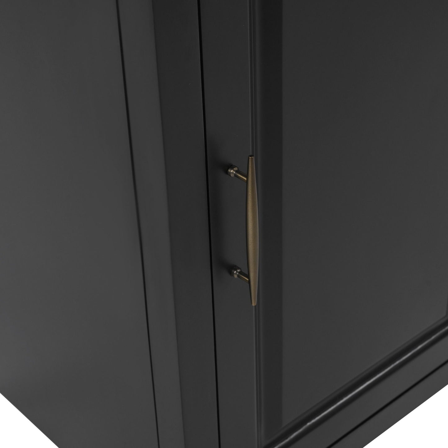 Modern Freestanding 20.3" Bathroom Vanity With Sink, Functional Drawer, Soft Closing Door - Black