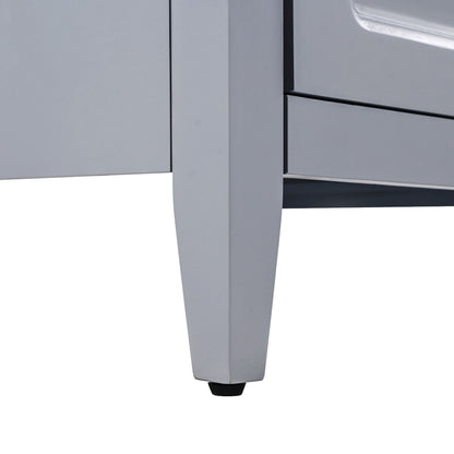 Modern 20.3" Bathroom Vanity With Sink And Functional Storage - Gray
