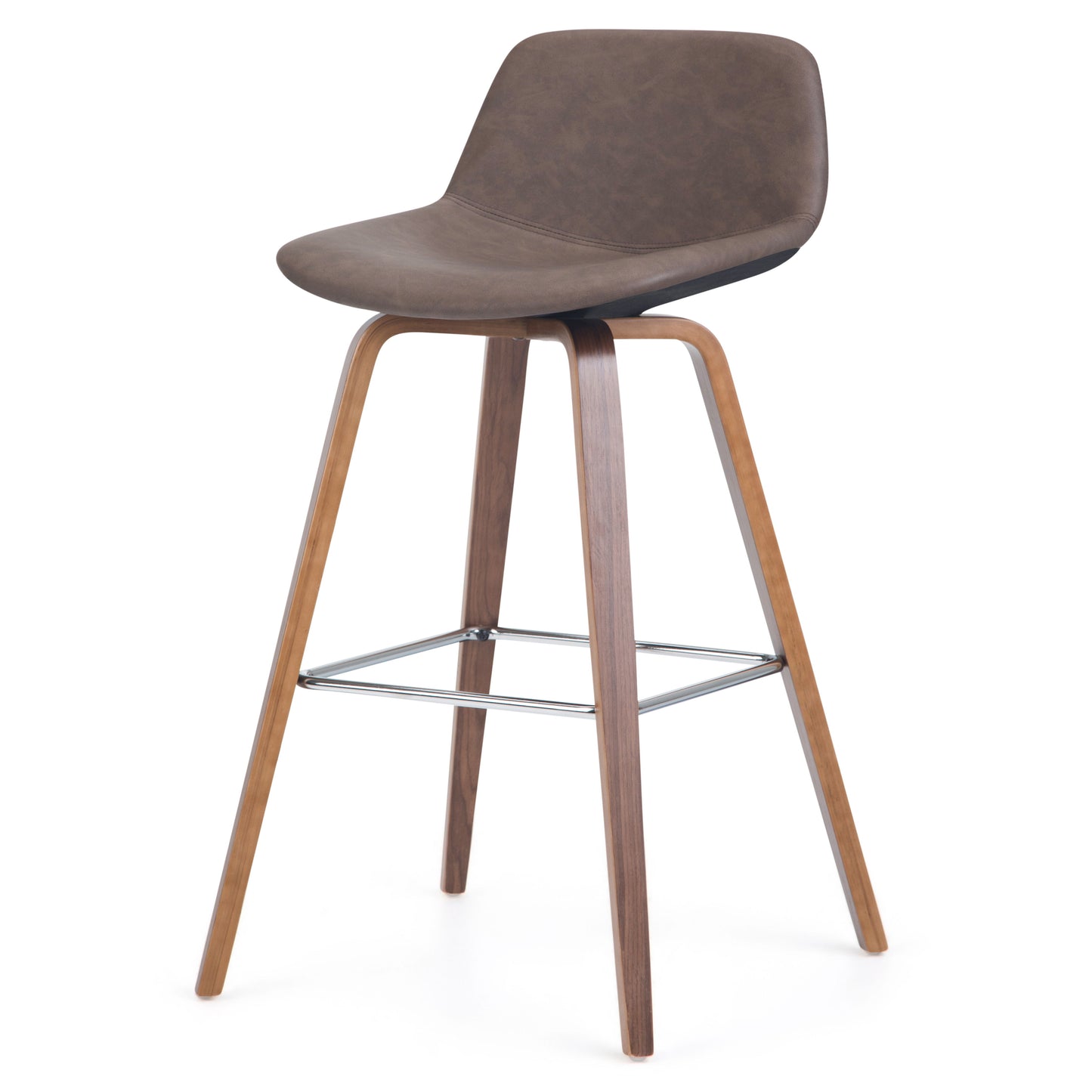 Randolph - Bentwood Counter / Bar Height Stool (Set of 2) - Dark Brown