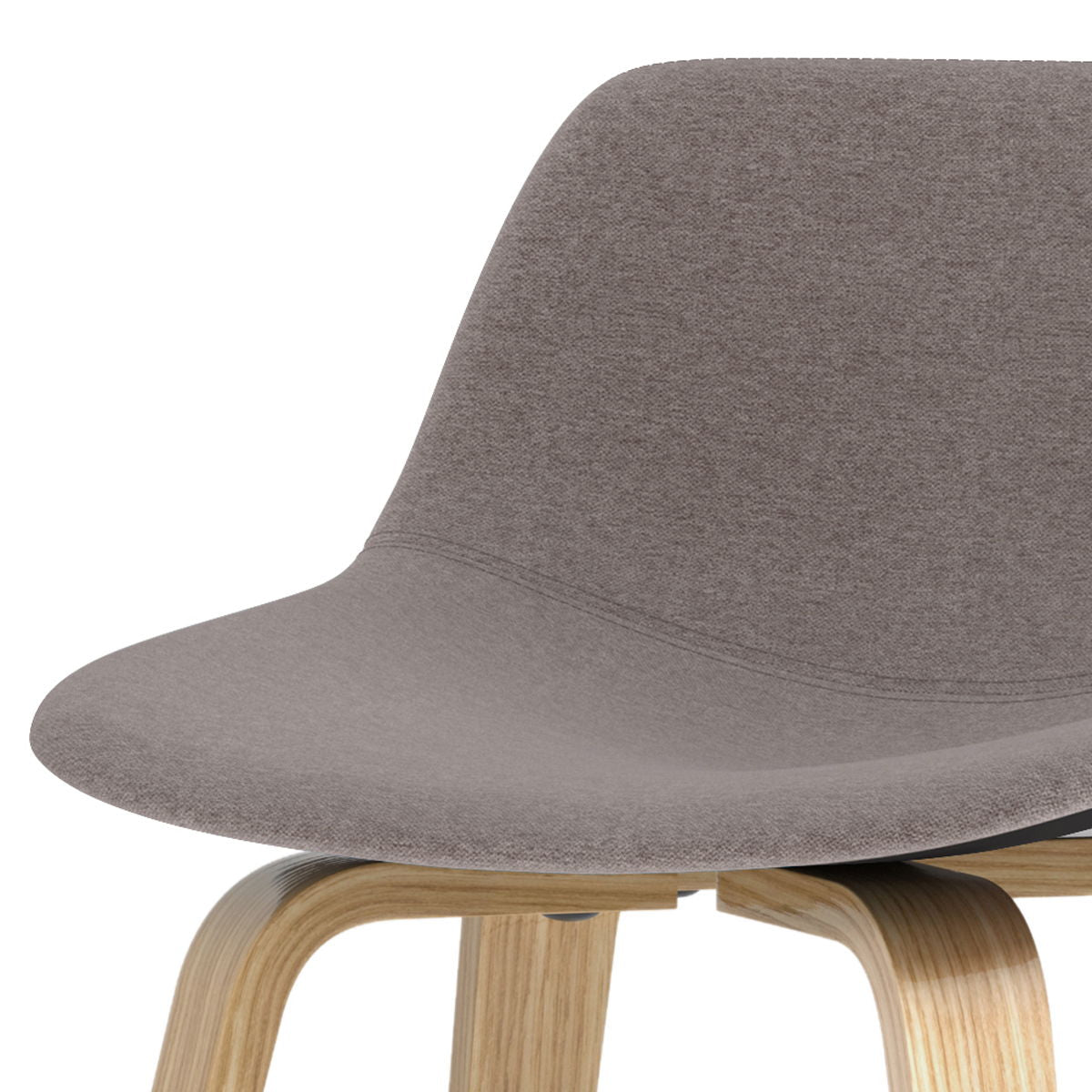 Randolph - Bentwood Counter, Bar Height Stool (Set of 2) - Gray
