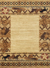 Tribes - 2' X 3' Southwest Polyester Area Rug - Beige