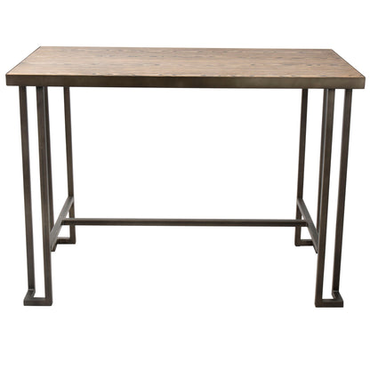 Roman - Industrial Counter Table - Brown