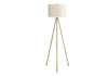 Lighting, Floor Lamp, Brass Metal, Contemporary - Ivory