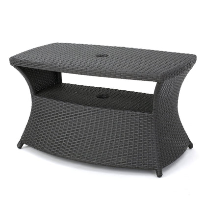 Berkeley - Chaise Lounge Side Table - Gray