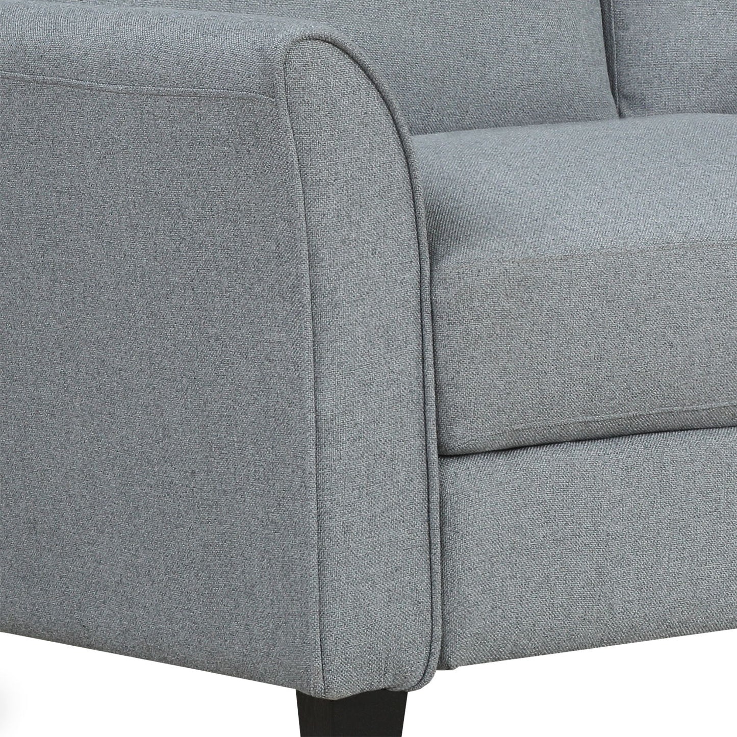 3 Seat Sofa Living Room Sofa - Gray