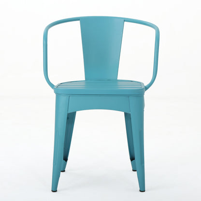 Yearn - 3 Piece Bistro Set With Table And 2 Chairs - Blue