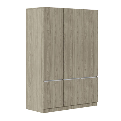 6 Doors Wardrobe Storage For Bedroom - Nature
