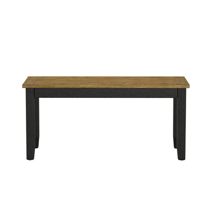 Radiant - 6 Piece Dining Table Set - Brown