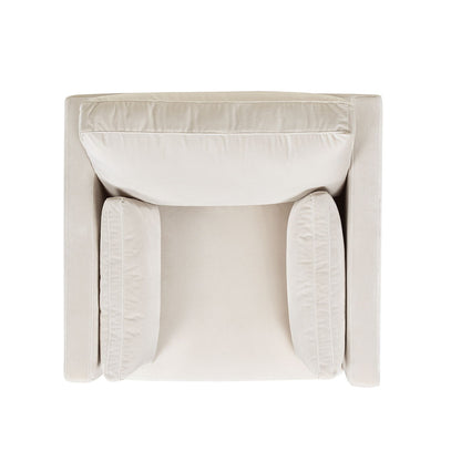 Knox - Modern Farmhouse Arm Chair - French Beige