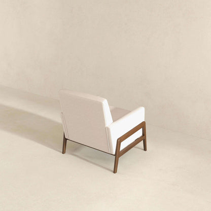 Cole - Comfortable Lounge Chair - Beige