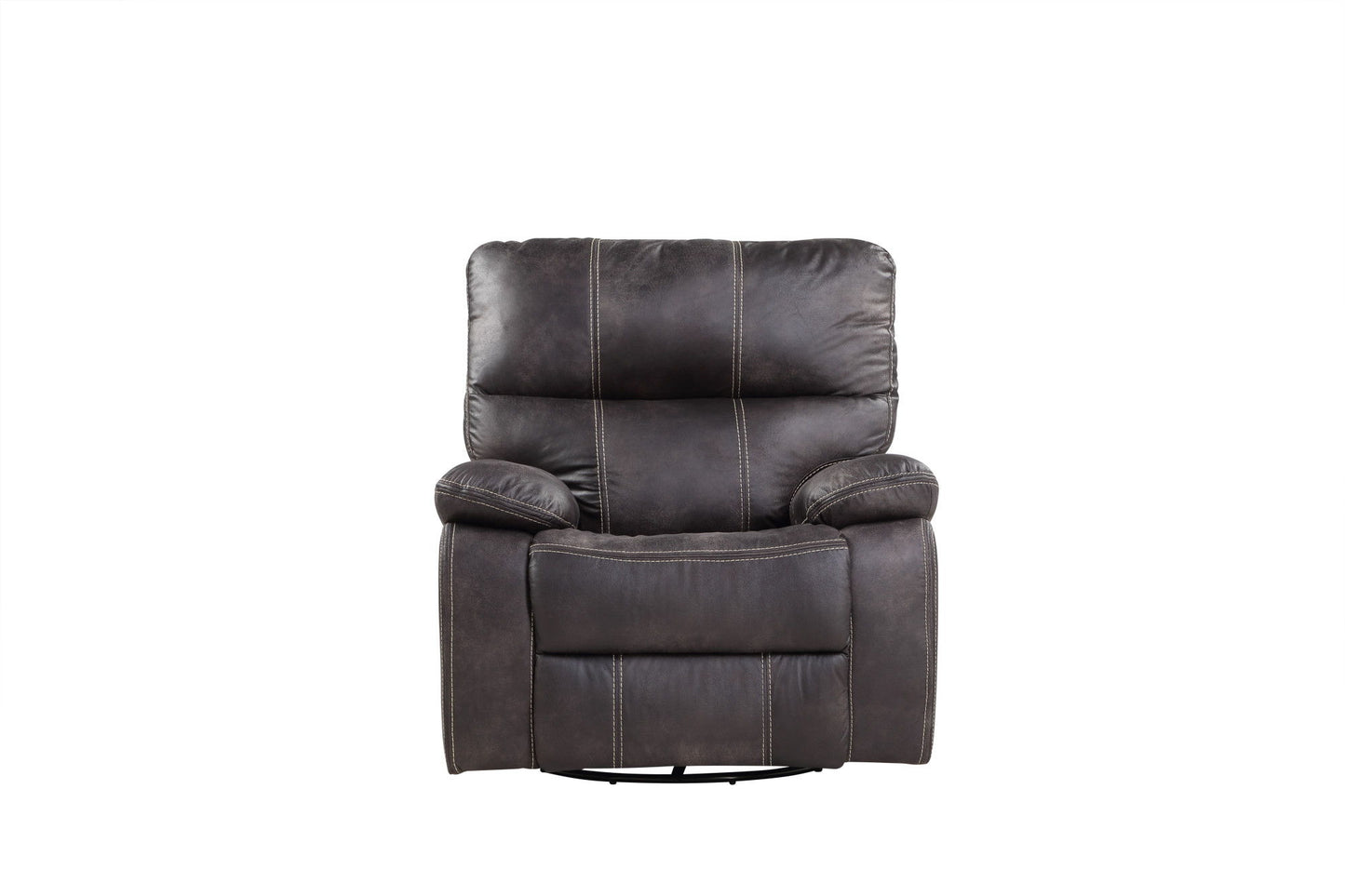 Hooper - Swivel Gliding Recliner - Gray